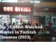 Top 10 Most-Watched Movies in Turkish Cinemas (2023)